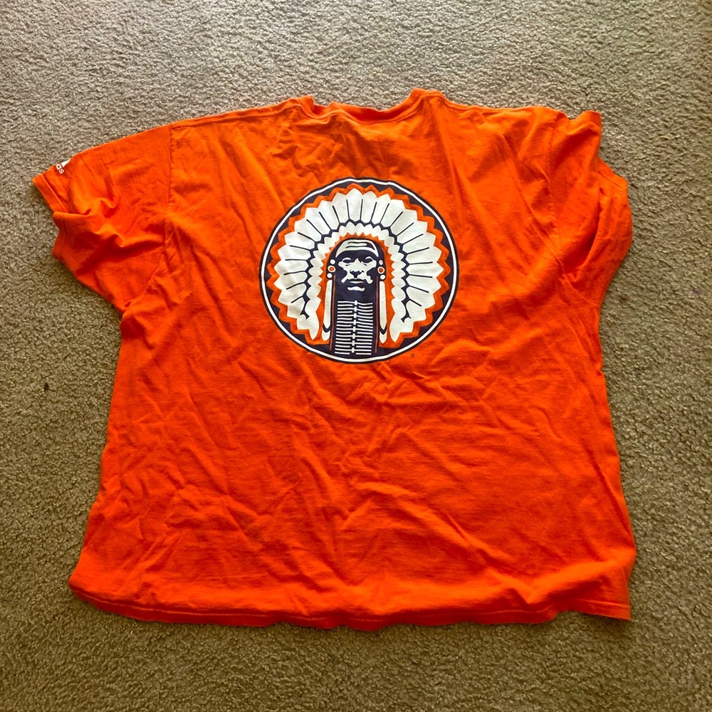 ❤️‍🔥BOGO FREE vintage University of Illinois T-Shirt Fighting Illini Orange 2XL